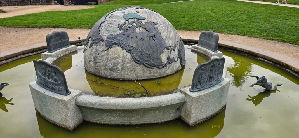 stone sculpture of Africa