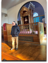 In a synagogue