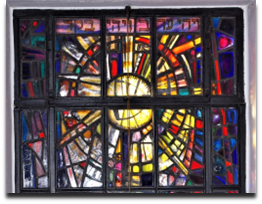stain glass window