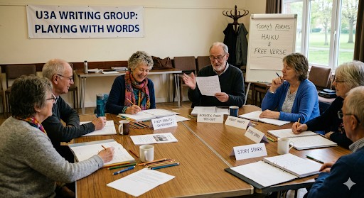 Writing for fun group (AI generated)